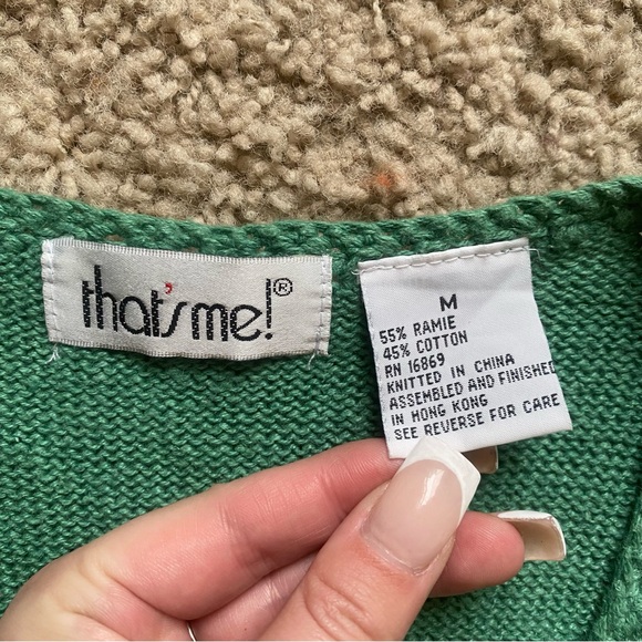 That’s Me Vintage Western Knit Arrowhead Vest - Picture 4 of 4